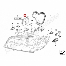 BMW E90 Xenon Far Beyni - 5