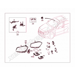 Mercedes A180 A200 Xenon Far Beyni - 5 Mercedes A180 A200 Xenon Far Beyni - 5